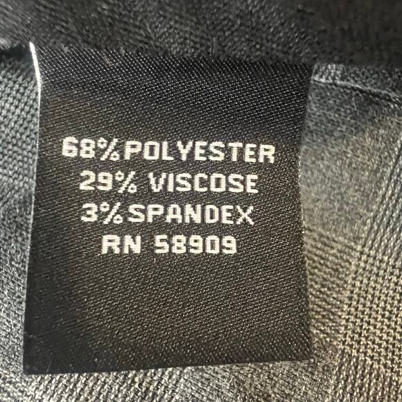 Murano Ultimate Modern Comfort Pant 
men’s 32x30 check pattern flat front gray - Picture 7 of 7